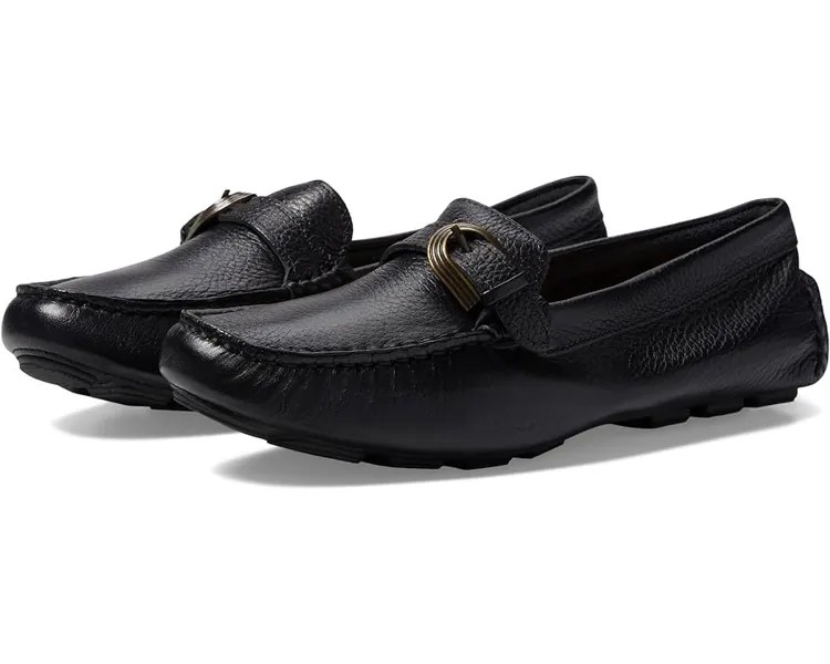 Лоферы Rockport Bayview Rib Loafer, черная кожа