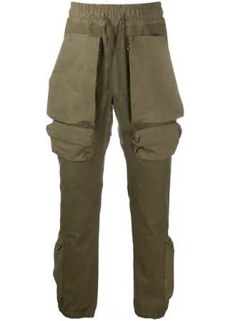 Readymade брюки прямого кроя с накладными карманами