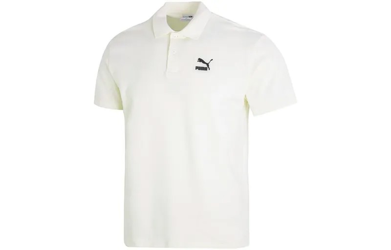 Рубашка поло унисекс белая Puma, белый