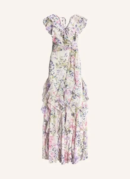 Платье darbilne с воланами Lauren Ralph Lauren, зеленый