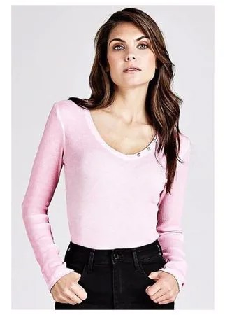 Лонгслив GUESS JEANS W91P78K8CC0F49C Розовый 46