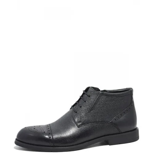 Ботинки Roscote, демисезонные, натуральная кожа, размер 44, черный