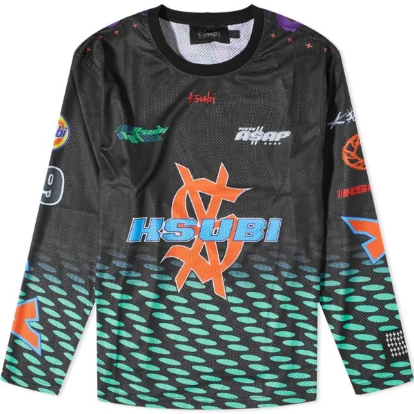 Мотоциклетная майка Ksubi x ASAP TyY, черный