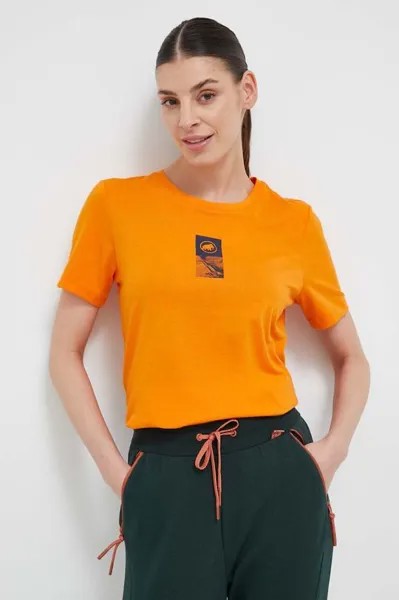 Спортивная футболка Core Emblem Mammut, оранжевый