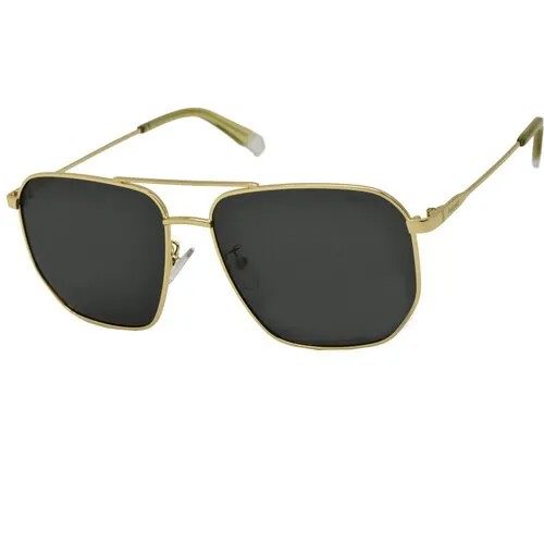 Солнцезащитные очки Polaroid PLD 4141/G/S/X, золотой, зеленый