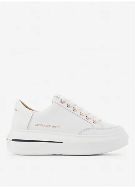 Белые женские кожаные кроссовки ASAZLSW1758TWT Alexander Smith, белый