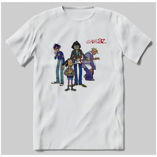 Футболка с принтом gorillaz - 102