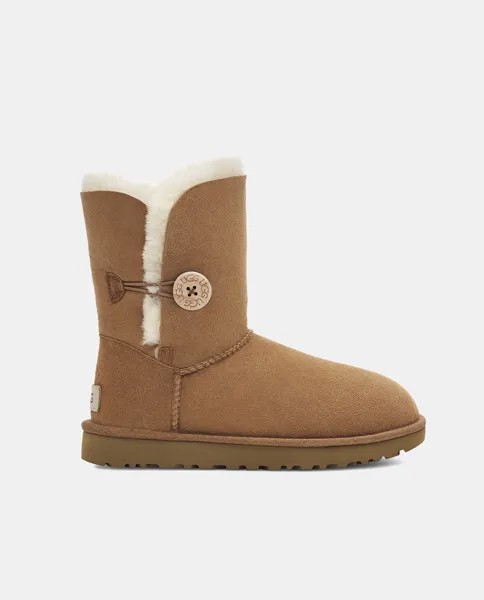 Женские угги Bailey Button II с застежкой на пуговицы UGG, коричневый