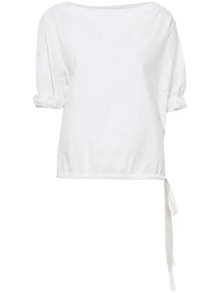 Proenza Schouler футболка Addison с объемными рукавами, белый