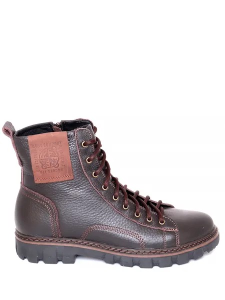 Ботинки TOFA мужские зимние, размер 40, цвет коричневый, артикул 609803-6