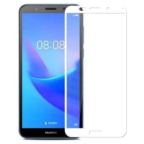 Защитное стекло 5D SG для Huawei Y5 2018 белое