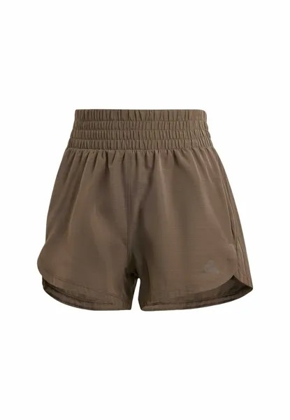 Спортивные шорты Pacer Stripes Rise adidas Performance, Shadow Olive Shadow Olive