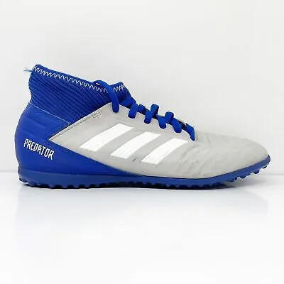 Adidas Boys Predator 19.3 CM8548 Серые футбольные бутсы Размер 4