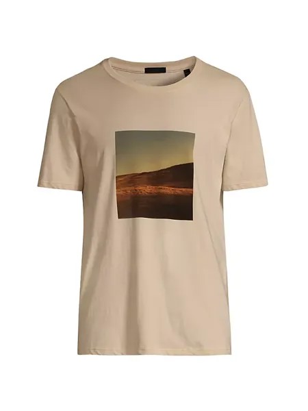 Футболка с круглым вырезом Desert Photoreal Atm Anthony Thomas Melillo, цвет natural beige