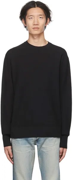 Черный хлопковый свитер rag & bone