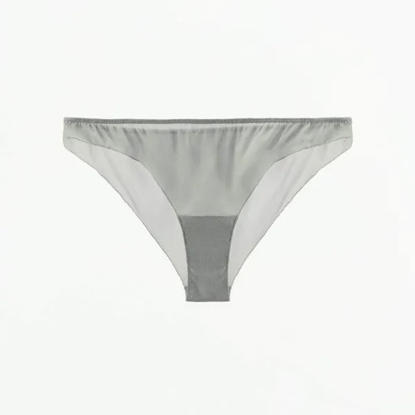 Трусы Zara Classic Silk Blend, серый
