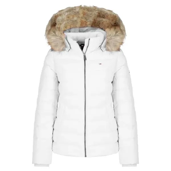 Пуховик узкого кроя Tommy Hilfiger, белый