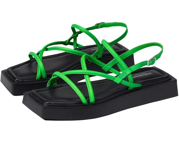 Сандалии Vagabond Shoemakers Evy Leather Strappy Sandal, цвет Electric Green