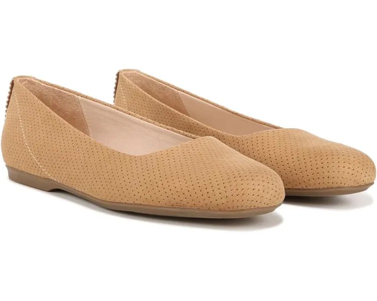 Туфли на плоской подошве Dr. Scholl's Wexley Slip-On Ballet Flat, цвет Warm Tan Microfiber