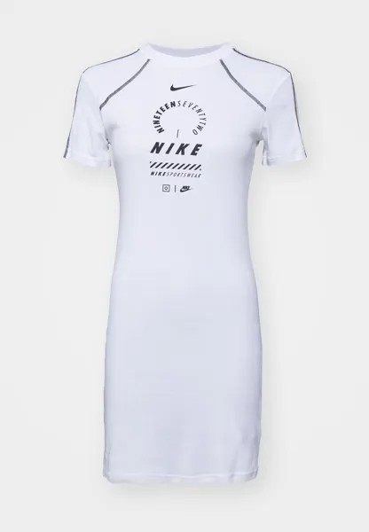 Платье из джерси Dress Femme Nike, белое