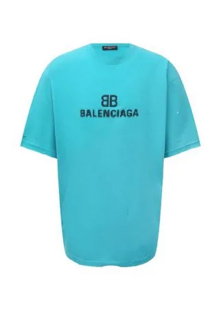 Хлопковая футболка Balenciaga