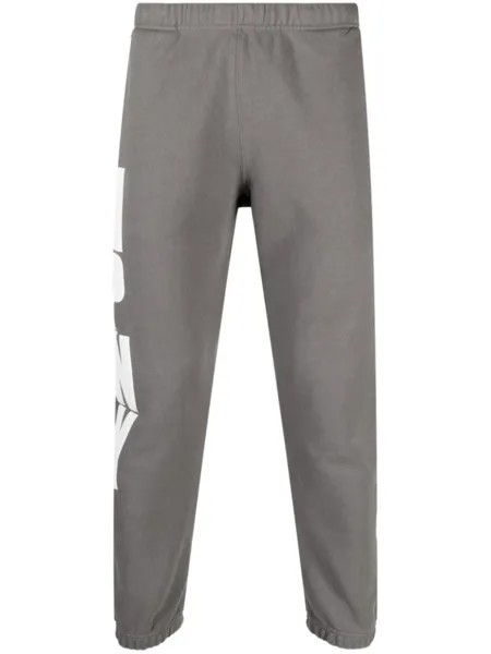 Heron Preston спортивные брюки с логотипом, серый