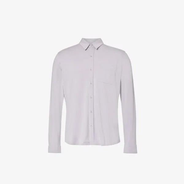 Рубашка stockton классического кроя из смесового хлопка стрейч Paige, цвет dusty iris