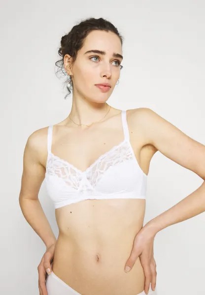 Бюстгальтер-треугольник Wild Blooms Marks & Spencer, белый