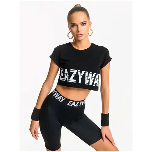 Футболка EAZYWAY, черный, S