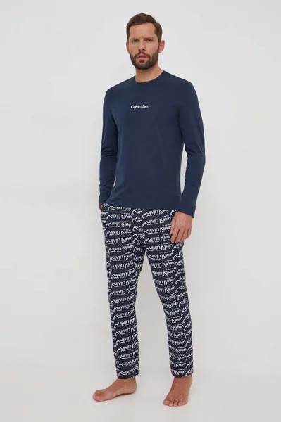 Пижама Calvin Klein Underwear, темно-синий