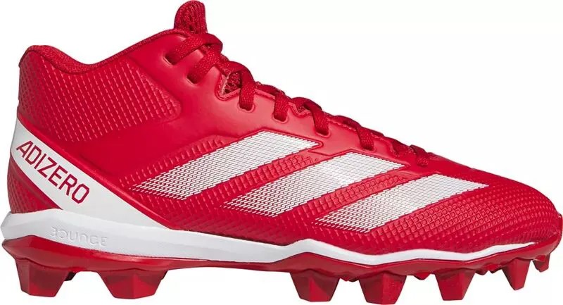 Мужские футбольные бутсы Adidas adizero Impact 2 MD, красный