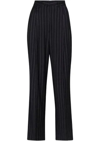 Frankie Shop строгие брюки Pernille в тонкую полоску