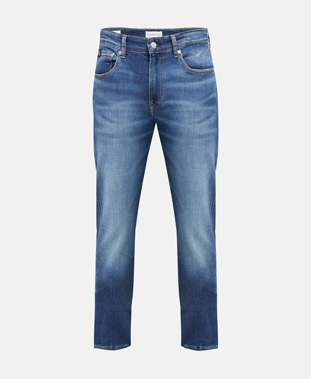 Джинсы узкого кроя Calvin Klein Jeans, темно-синий