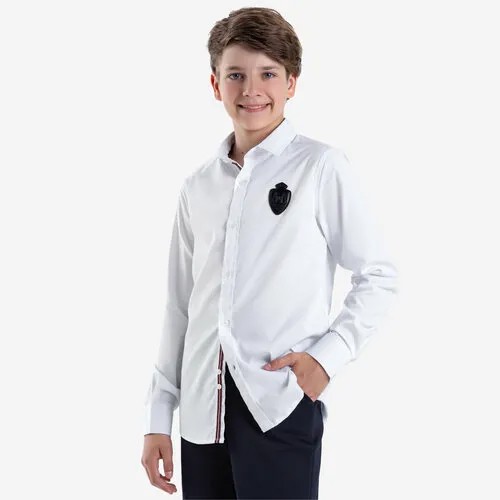 Школьная рубашка Kapika, размер 158, белый