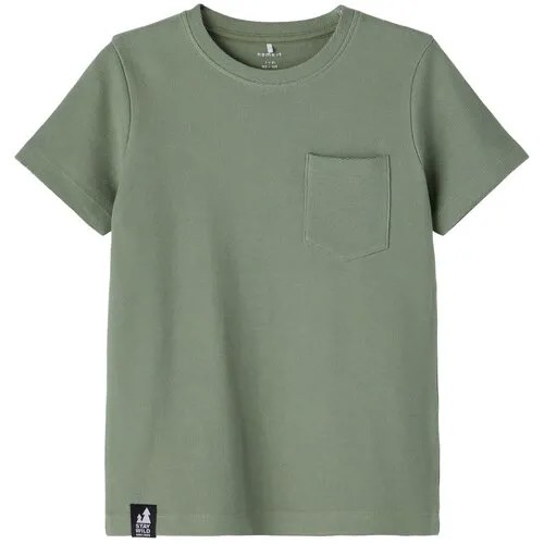 Name it, футболка для мальчика, цвет: светло-бежевый, размер: 158/164