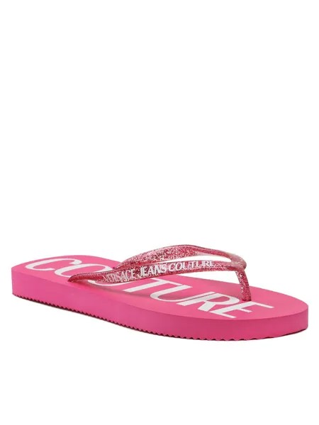 Шлепки Versace Jeans Couture, розовый
