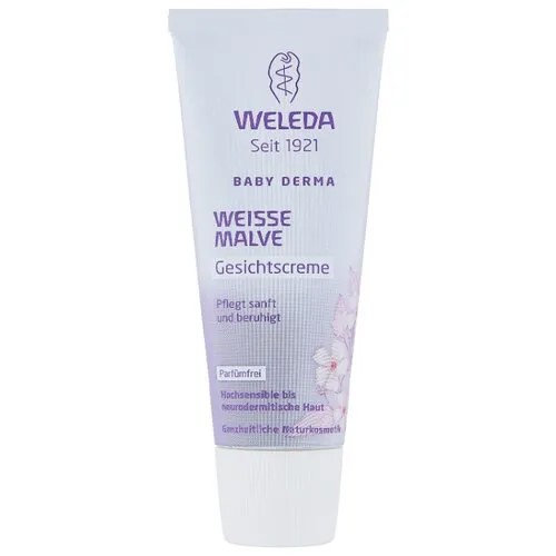 Weleda Детский крем для гиперчувствительной кожи лица с алтеем, 50 мл