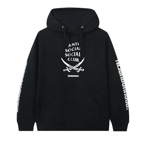 Толстовка Anti Social Social Club x Neighborhood 6IX, цвет Черный