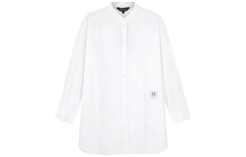 Рубашка женская белая Armani Exchange