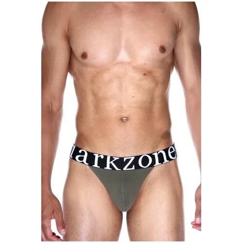 Мужские трусы танга хаки DARKZONE DZN6159 L (6)