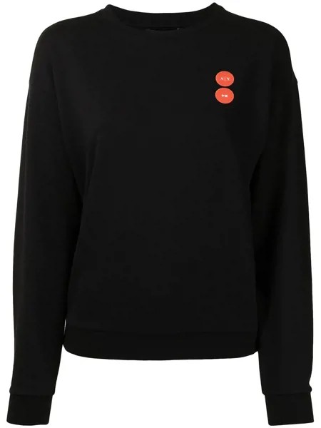 Armani Exchange толстовка с логотипом