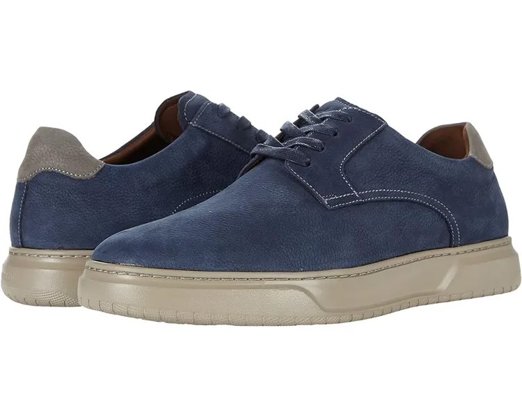 Кроссовки Florsheim Premier Plain Toe Lace-Up Sneaker, цвет Navy Nubuck