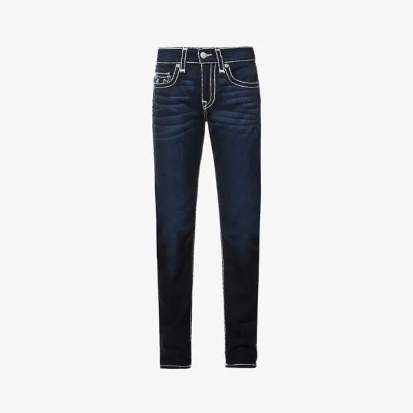 Джинсы Rocco скинни из эластичного денима True Religion, цвет murky tide