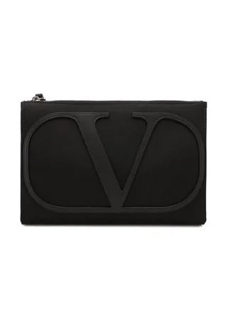 Текстильная борсетка Valentino Garavani VLOGO Valentino