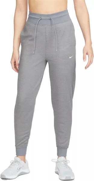 Женские джоггеры Nike Therma-FIT One с высокой талией размером 7/8