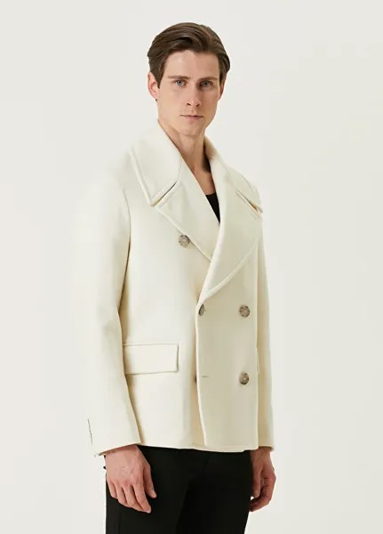 Белое пальто Neil Barrett