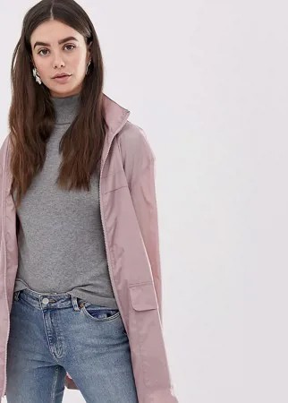 Куртка-дождевик ASOS DESIGN Tall-Розовый