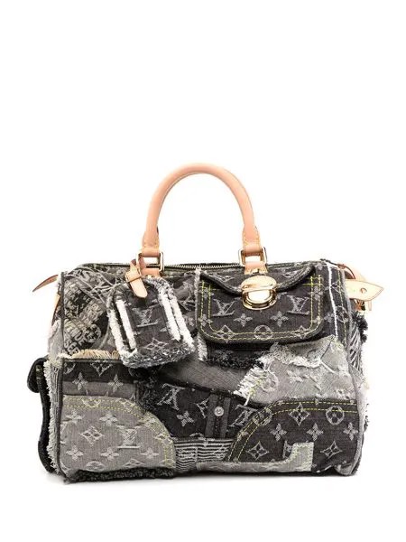 Louis Vuitton джинсовая сумка Speedy 30 ограниченной серии 2007-го года