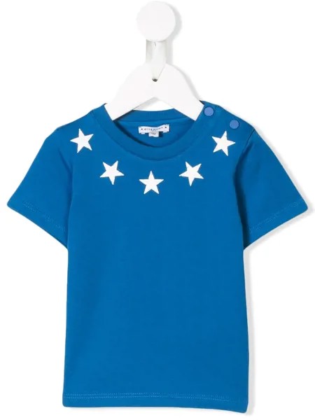 Givenchy Kids футболка с принтом со звездами