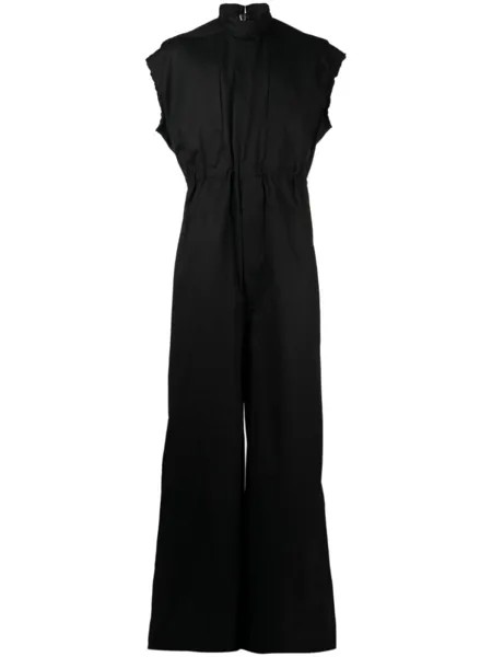 Rick Owens многослойный комбинезон с завязками, черный